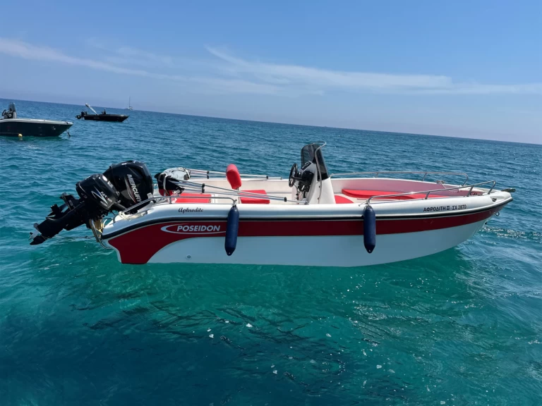 Bootverhuur Poseidon BLU WATER 185 in Agía Kiriakí via SamBoat