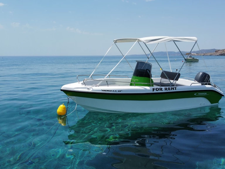 Verhuur Motorboot Poseidon met vaarbewijs