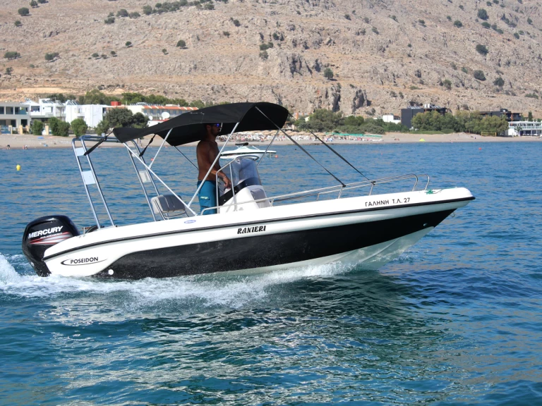 Verhuur Motorboot Poseidon met vaarbewijs