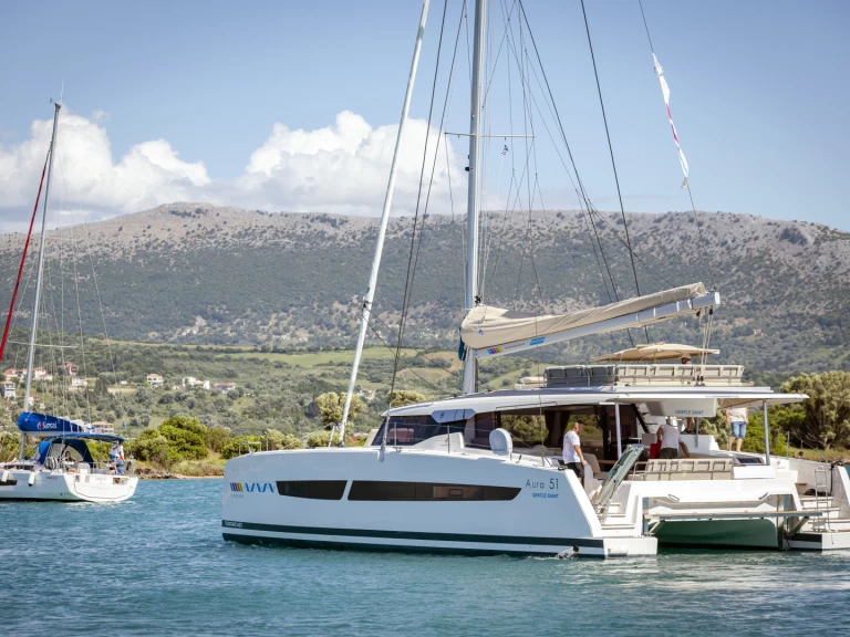 Verhuur Catamaran in Lefkáda - Fountaine Pajot Aura 51