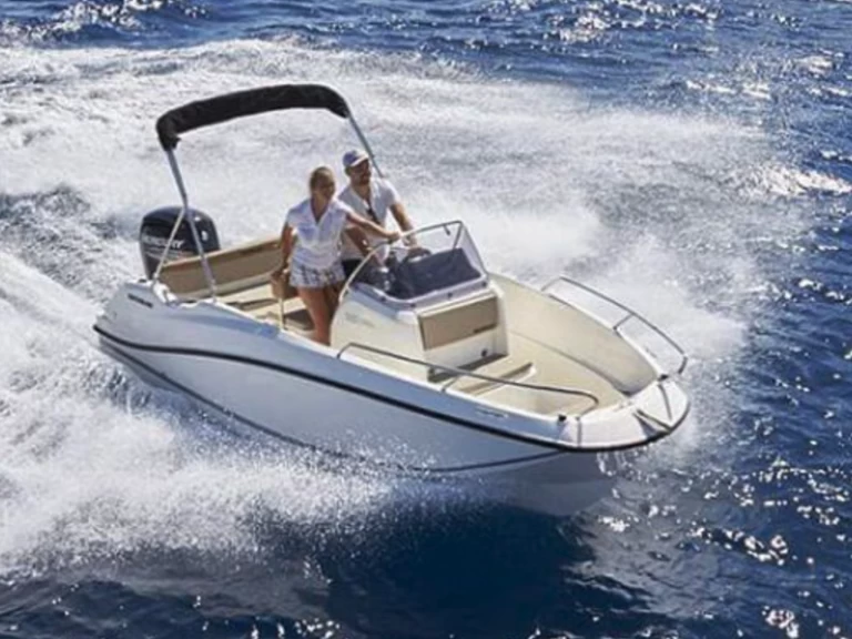 Verhuur Motorboot Quicksilver met vaarbewijs