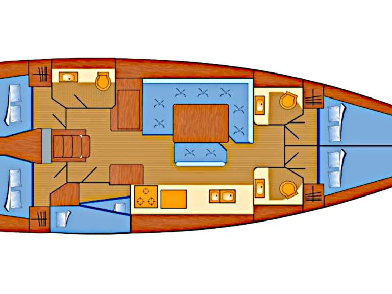 Verhuur Zeilboot Jeanneau met vaarbewijs
