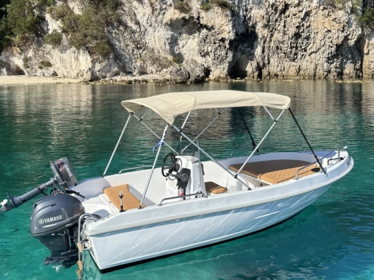 Verhuur Motorboot Assos met vaarbewijs