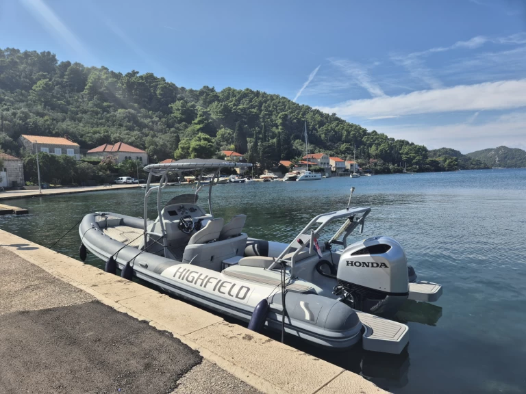 Verhuur RIB Highfield met vaarbewijs