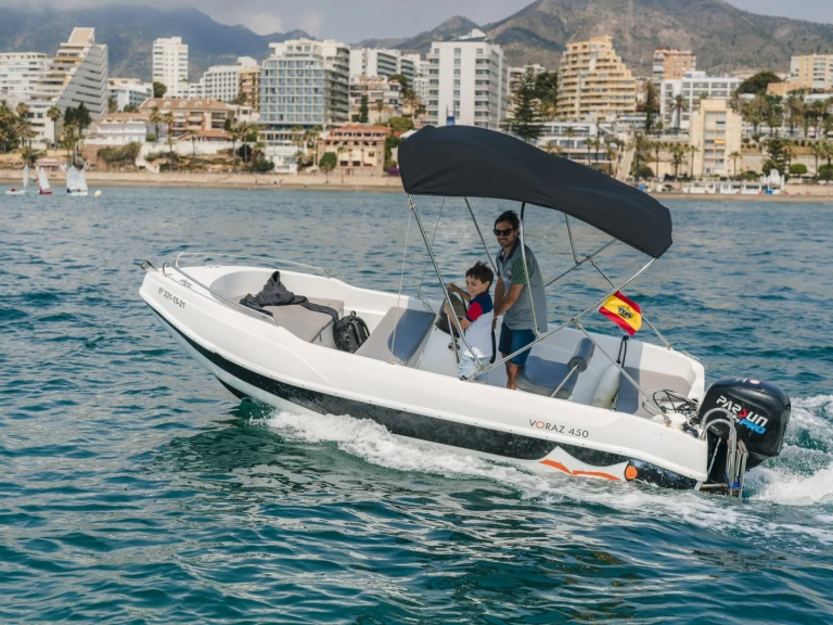 Huur Motorboot met of zonder schipper voraz in Málaga