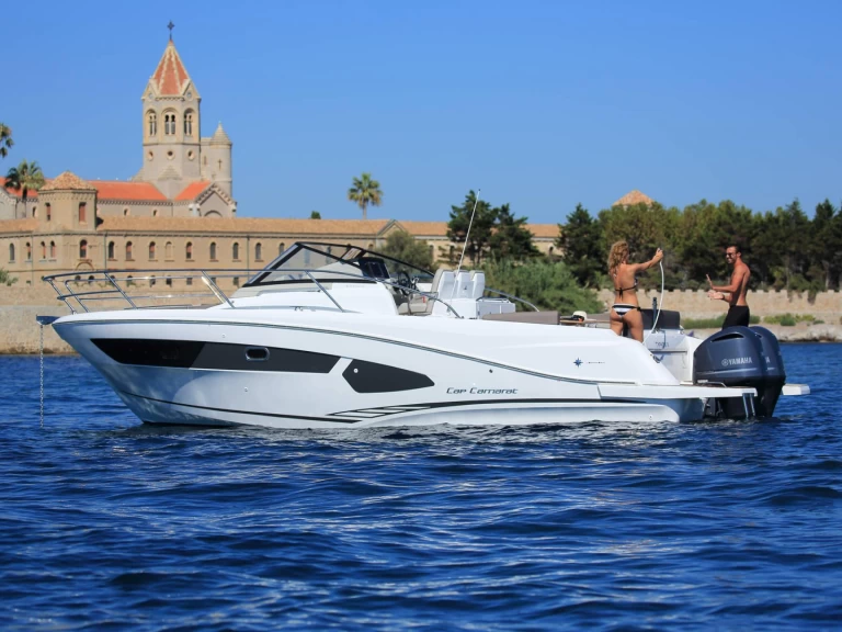 Verhuur Motorboot Jeanneau met vaarbewijs