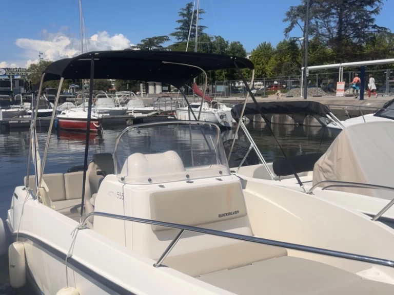 Huur Motorboot met of zonder schipper Quicksilver in Aix-les-Bains