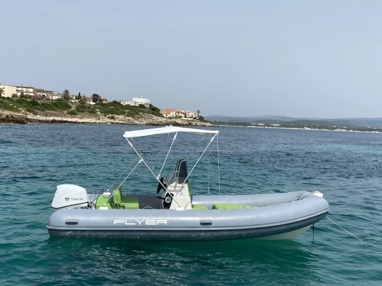 Huur RIB met of zonder schipper Flyer in Porto di Alghero