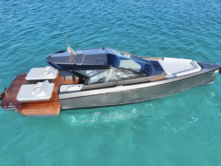 Verhuur Motorboot WALLY 50 met vaarbewijs