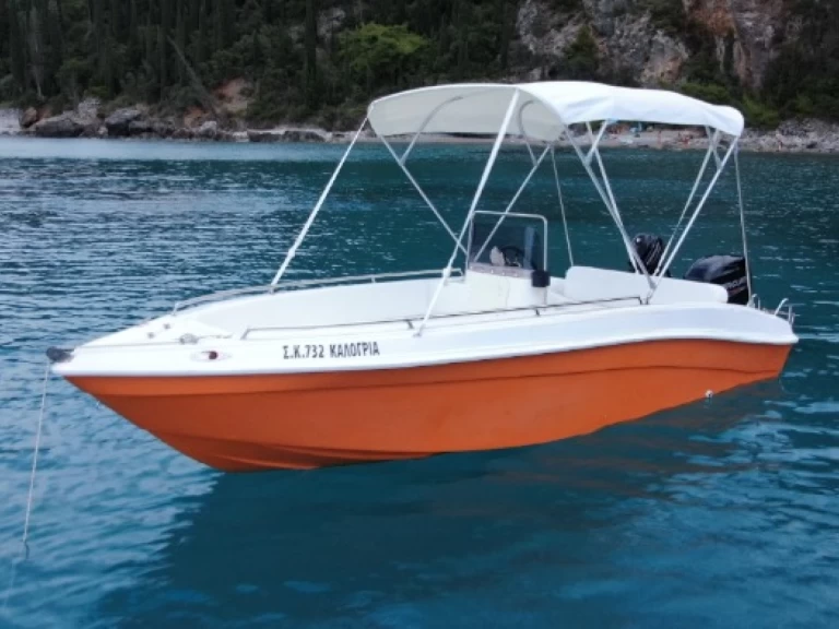 Verhuur Motorboot Assos met vaarbewijs