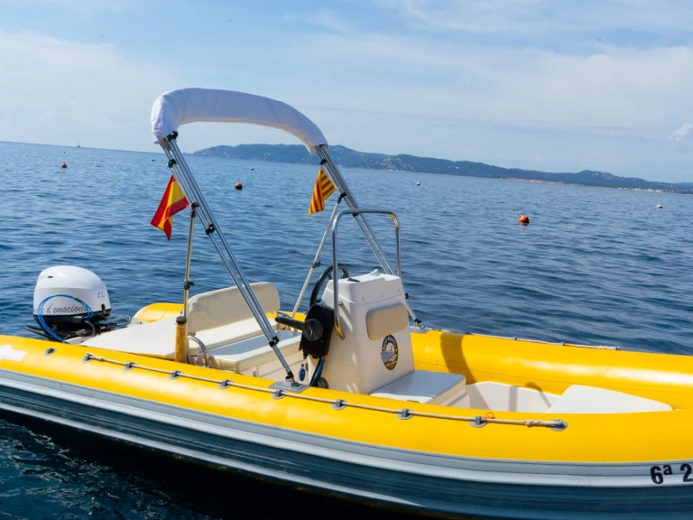 Bootverhuur l'Estartit goedkoop Gommonautica G48C