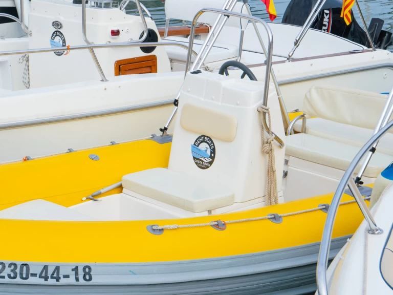 Verhuur RIB Gommonautica met vaarbewijs