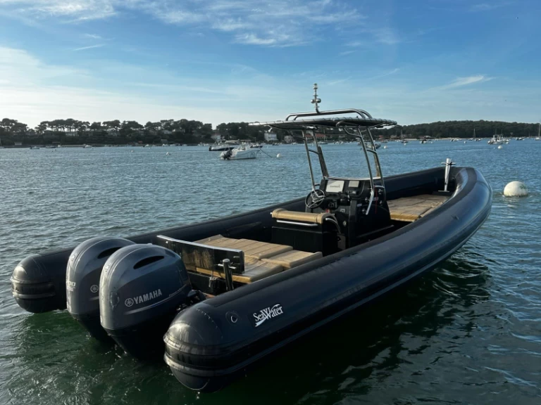 Huur RIB met of zonder schipper SeaWater in Grand Piquey