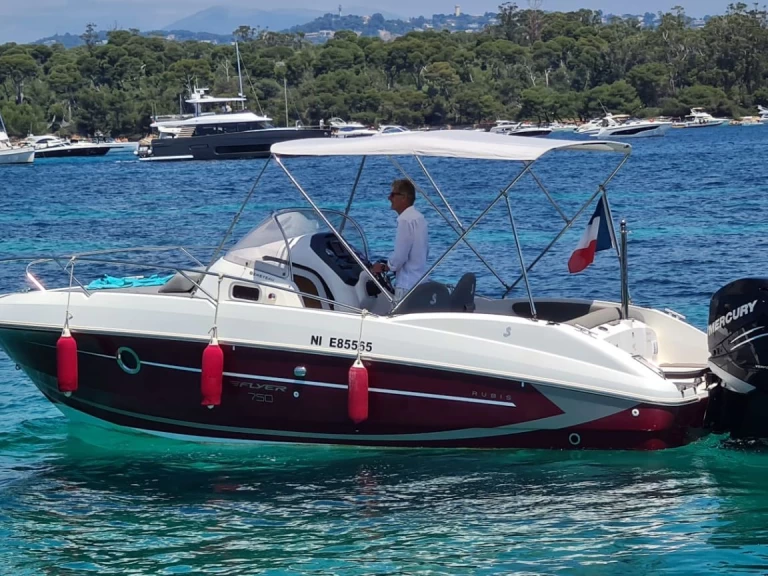 Verhuur Motorboot in Cannes - Bénéteau Flyer 750 Sun Deck Rubis