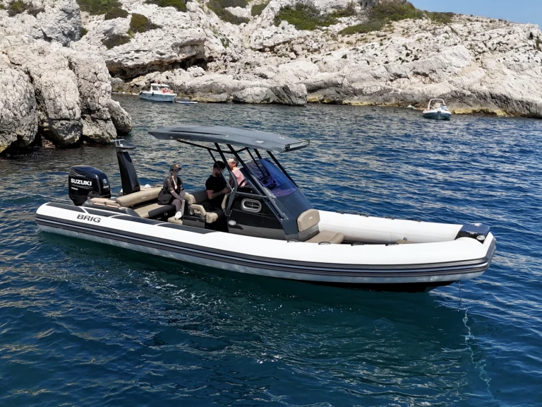 Huur RIB met of zonder schipper Brig in Marseille
