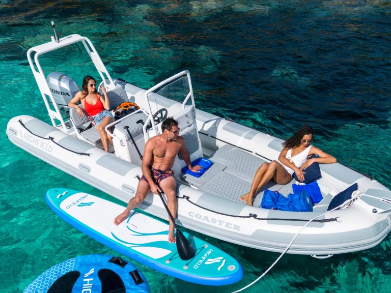 Verhuur RIB Highfield met vaarbewijs