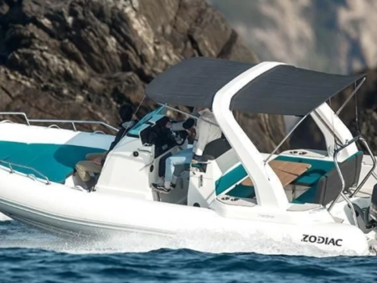 Verhuur RIB zodia met vaarbewijs