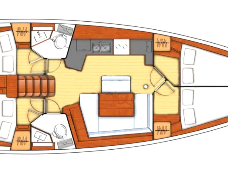 Bootverhuur Kos goedkoop Oceanis 45