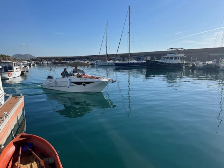 Huur Motorboot met of zonder schipper Galeon in l'Ametlla de Mar