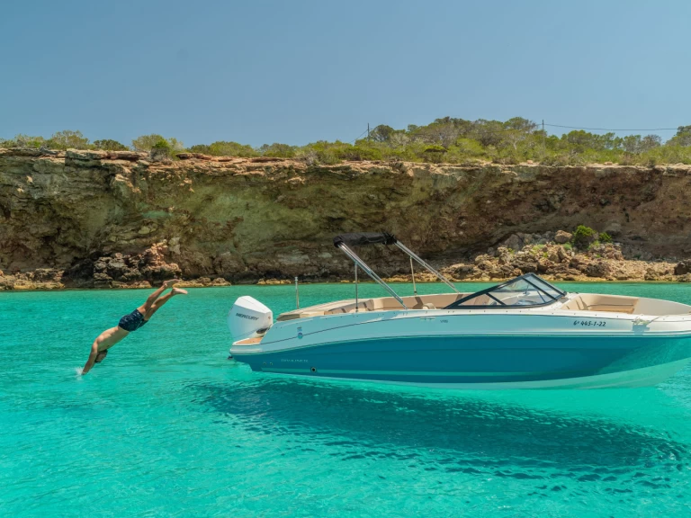 Bayliner VR6 te huur van particulier of professional in Sant Antoni de Portmany