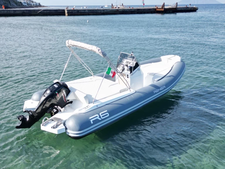 Huur RIB met of zonder schipper Renier in Panarea