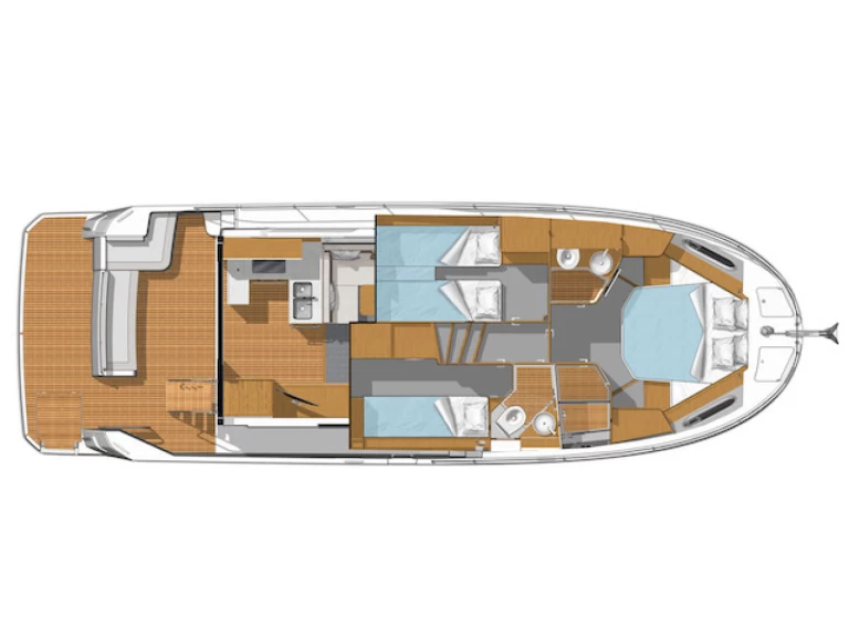 Bootverhuur Pula goedkoop Swift Trawler 41 Fly