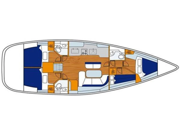 Verhuur Zeilboot in Talamona - Bénéteau Beneteau 473