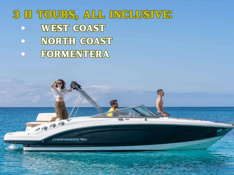 Motorboot te huur in Sant Antoni de Portmany voor de beste prijs