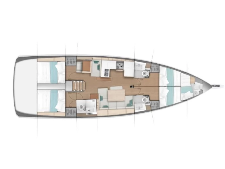 Huur een Jeanneau Sun Odyssey 490 in Furnari