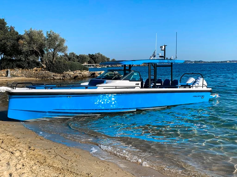 Bootverhuur Gouviá goedkoop Axopar 37 Sun-Top