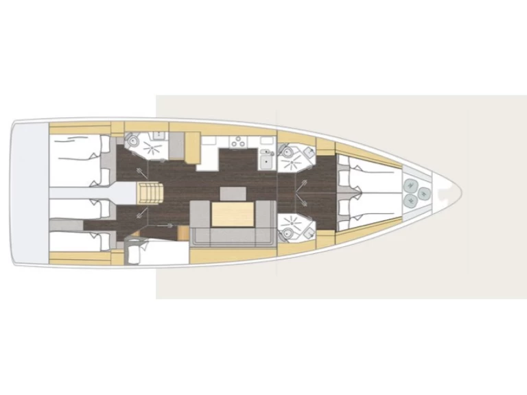 Jachthuur in Novi Vinodolski - Bavaria Bavaria C46 via SamBoat