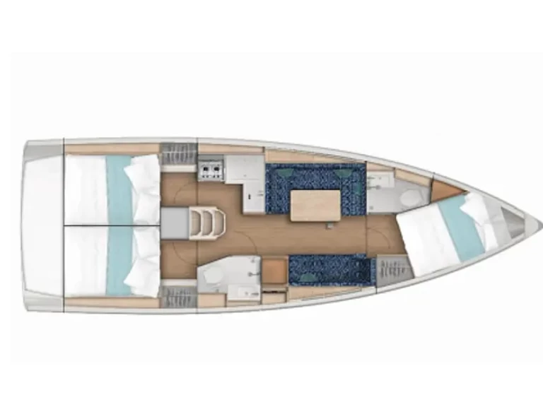 Verhuur Zeilboot in Lefkáda - Jeanneau Sun Odyssey 389