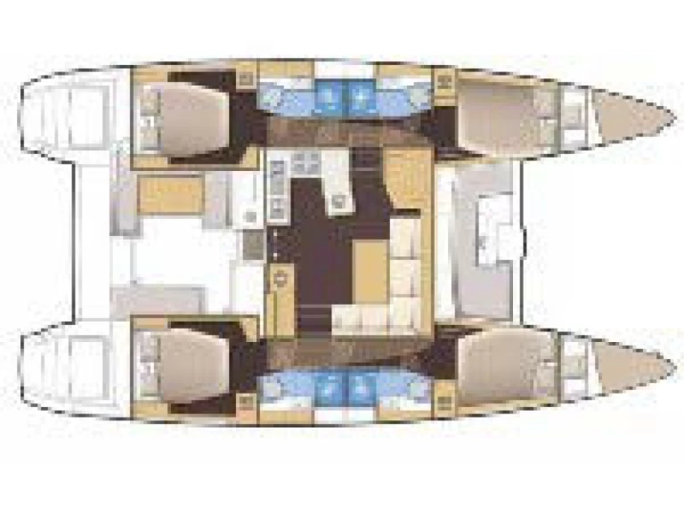 Huur Catamaran met of zonder schipper Lagoon in Álimos