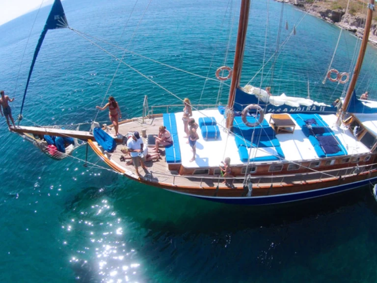 Verhuur Zeilboot in Bodrum -  Sailing Gulet Musandira 