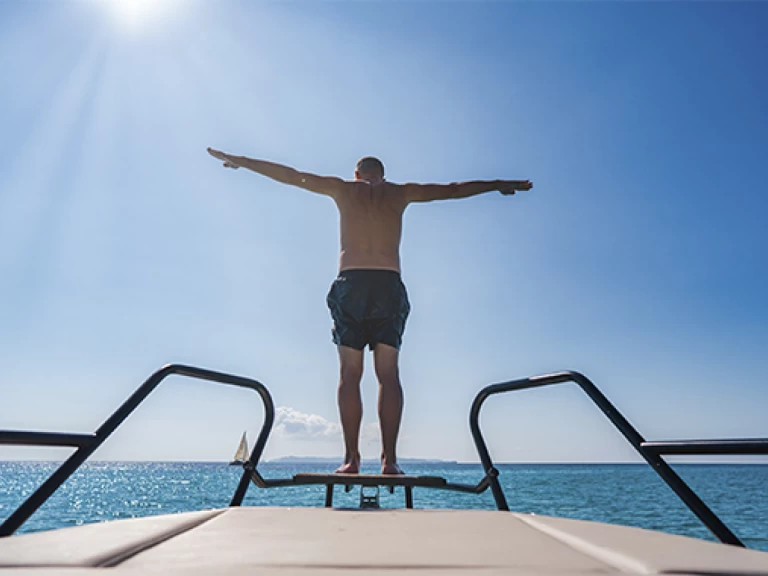 Verhuur Motorboot Quicksilver met vaarbewijs