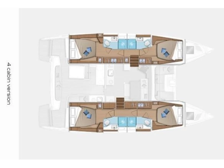 Jachthuur in Fethiye - Lagoon Lagoon 46 via SamBoat