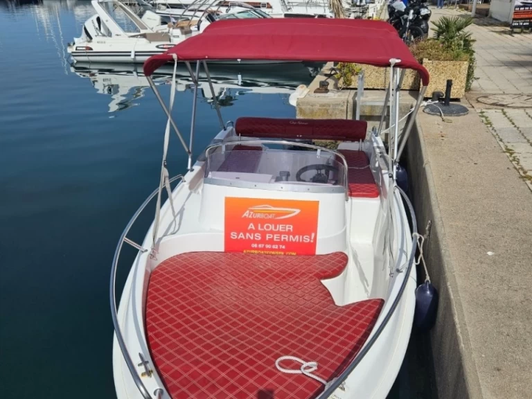 Bootverhuur B2 Marine CAP-FERRET 452 Open San Permis in Port Santa-Lucia via SamBoat