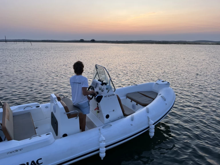 Huur RIB met of zonder schipper Zodiac in Arcachon