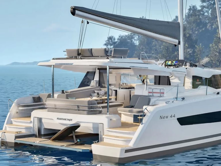 Bootverhuur Fountaine Pajot Fountaine Pajot FP 44 Quatuor ELECTRIC - 4 + 1 cab. in Seget Donji via SamBoat