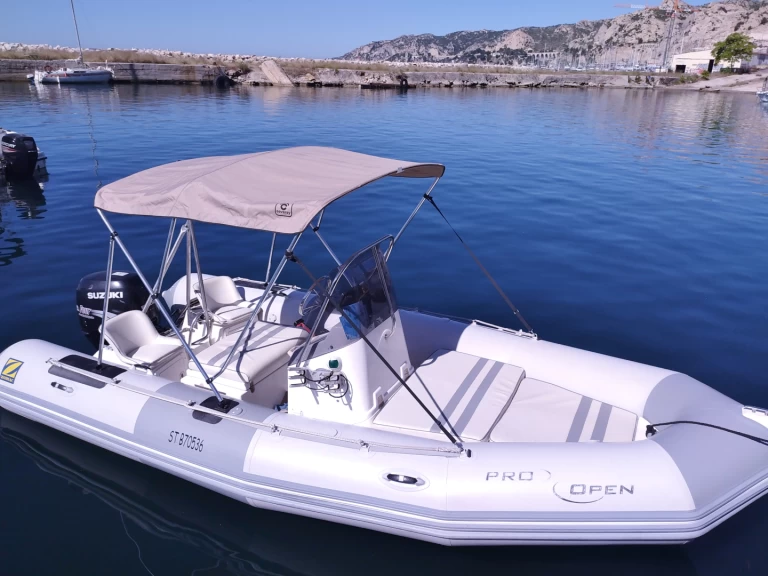 Huur RIB met of zonder schipper Zodiac in L'Estaque