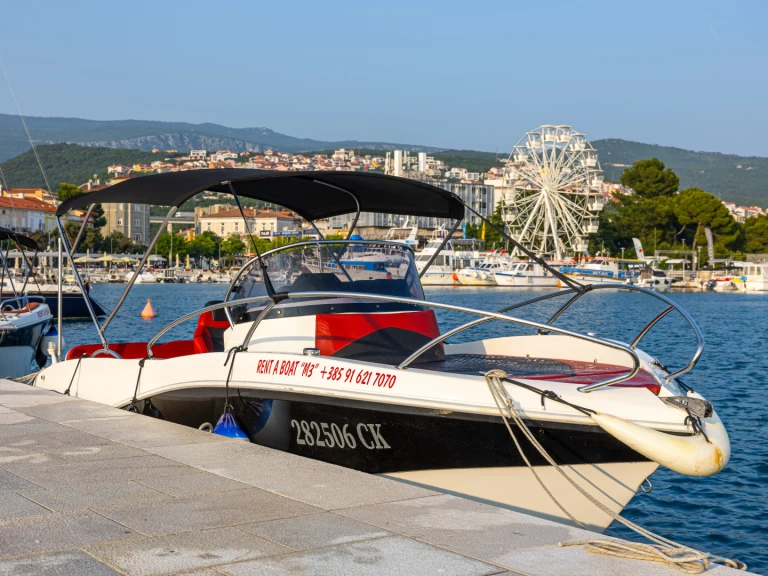 Verhuur Motorboot in Crikvenica - Okiboats Barracuda 595 SD