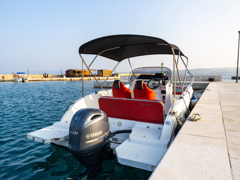 Jachthuur in Crikvenica - Okiboats Barracuda 595 SD via SamBoat