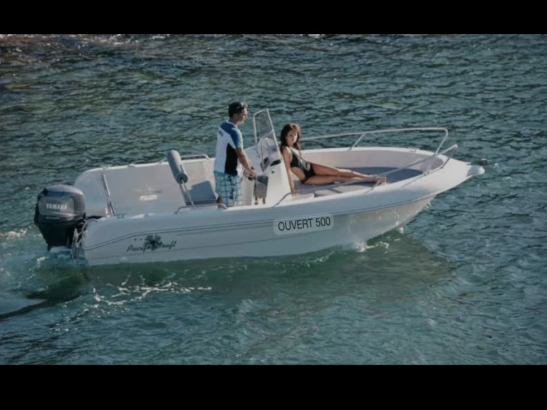 Bootverhuur Cagnes-sur-Mer goedkoop Pacific Craft 500 Open