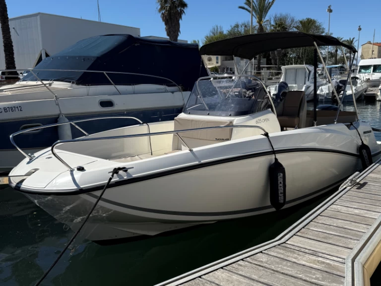 Verhuur Motorboot in Saint-Cyprien - Quicksilver Activ 605 Open