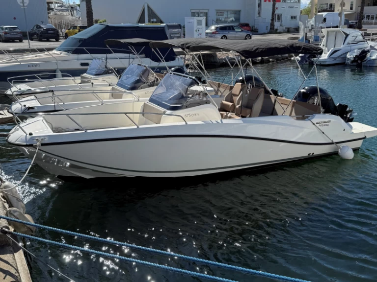 Verhuur Motorboot Quicksilver met vaarbewijs