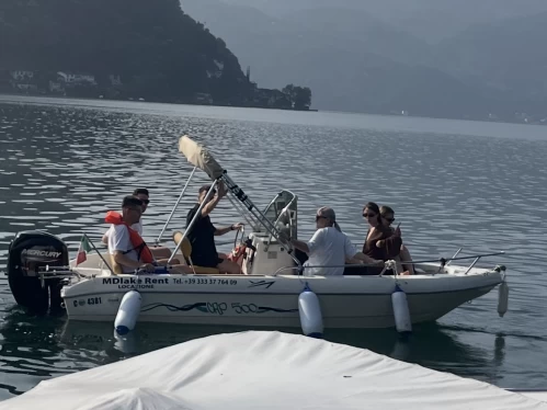 Bootverhuur Brusimpiano goedkoop Capelli 500 Open