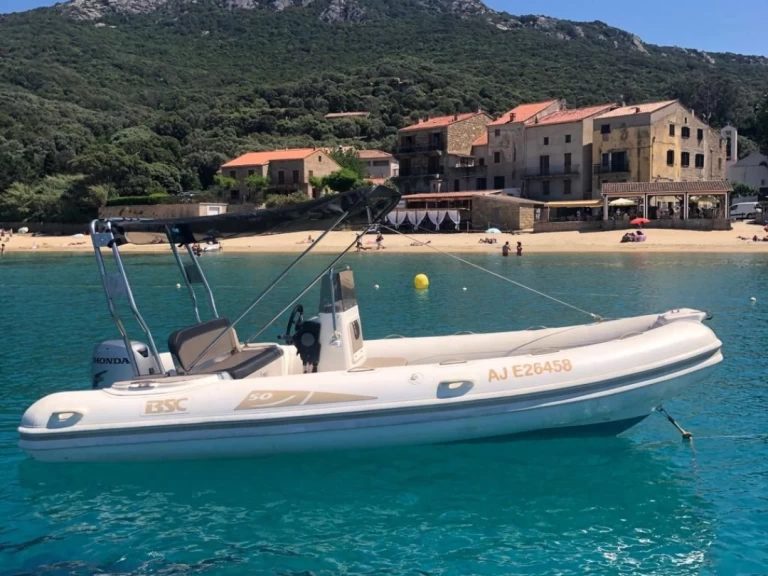 Huur RIB met of zonder schipper Bsc in Campomoro