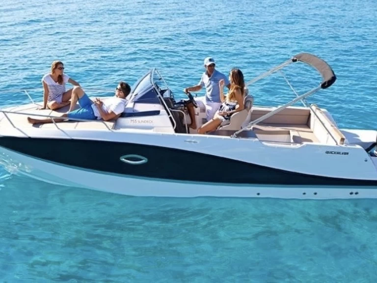 Huur Motorboot met of zonder schipper Quicksilver in Palma de Mallorca