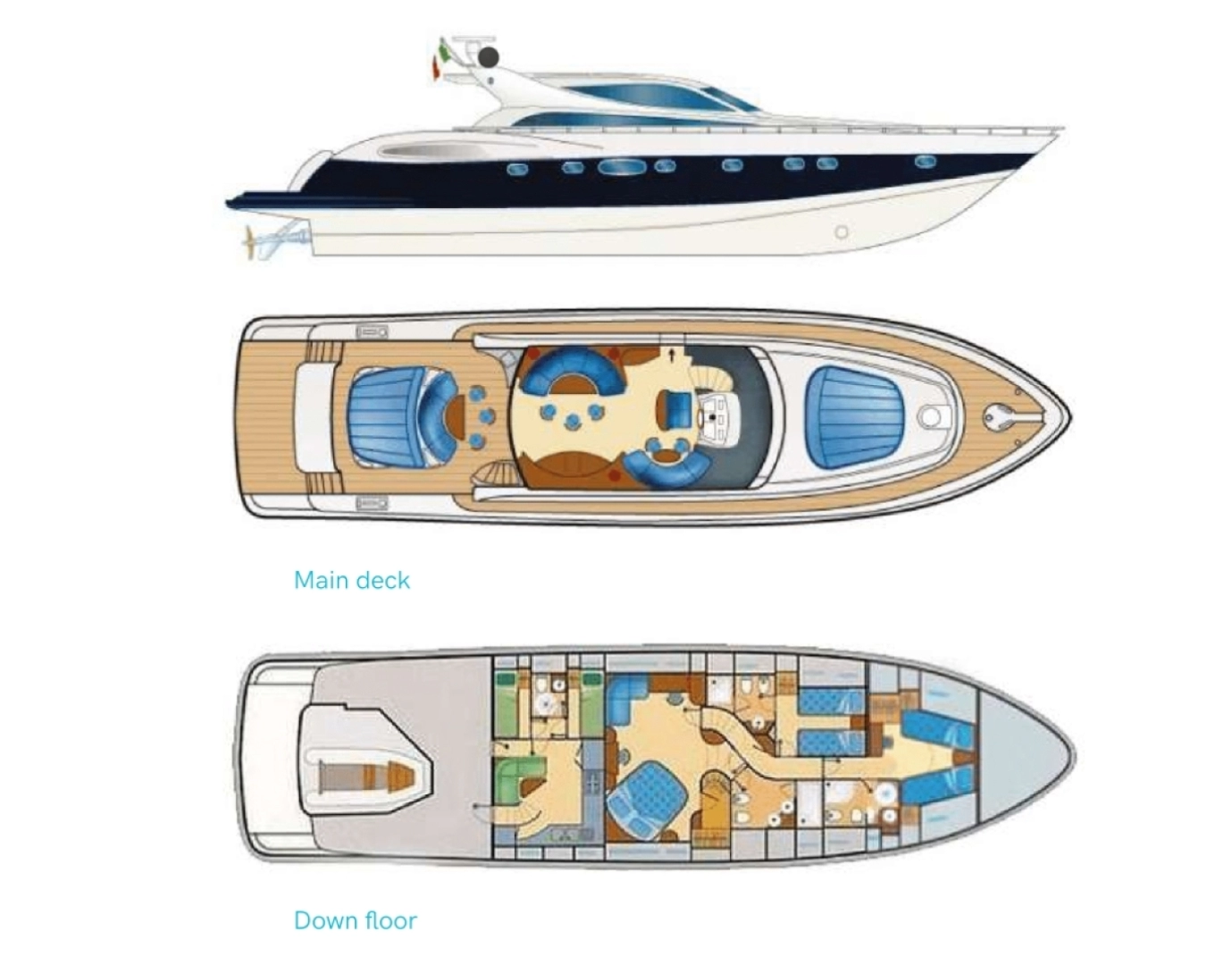 Bootverhuur Alfamarine 78 in Ibiza Town via SamBoat