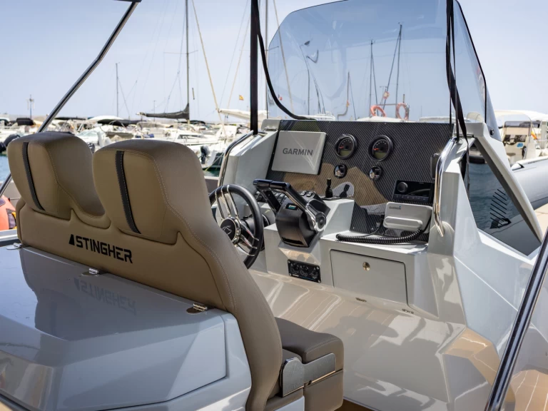 Verhuur RIB Italboats met vaarbewijs